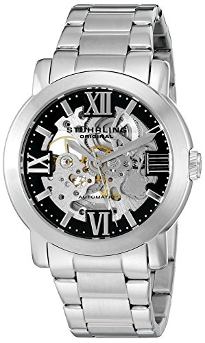 stuhrling original men's stainless steel chronograph watch